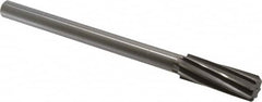 Made in USA - 27/32" High Speed Steel 8 Flute Chucking Reamer - Eagle Tool & Supply