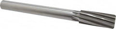 Made in USA - 1-1/4" High Speed Steel 10 Flute Chucking Reamer - Eagle Tool & Supply
