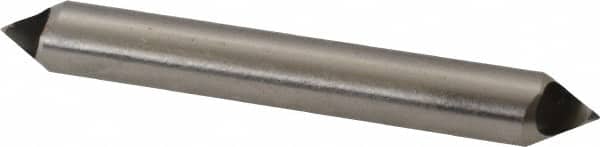 M.A. Ford - 1/4" Head Diam, 1/4" Shank Diam, 0 Flute 60° High Speed Steel Countersink - Eagle Tool & Supply