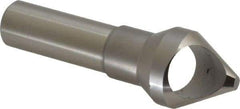 M.A. Ford - 13/16" Head Diam, 1/2" Shank Diam, 0 Flute 60° High Speed Steel Countersink - Bright Finish, 2-5/8" OAL, Single End, Straight Shank, Right Hand Cut - Eagle Tool & Supply