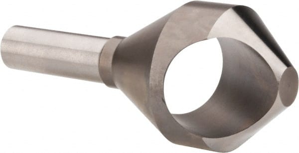 M.A. Ford - 1-1/2" Head Diam, 1/2" Shank Diam, 0 Flute 82° High Speed Steel Countersink - Eagle Tool & Supply