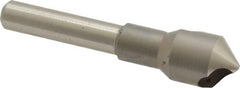 M.A. Ford - 7/16" Head Diam, 1/4" Shank Diam, 0 Flute 90° High Speed Steel Countersink - Eagle Tool & Supply