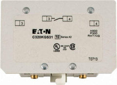 Eaton Cutler-Hammer - Starter Auxiliary Contact - For Use with 100-400A Contactors - Eagle Tool & Supply