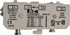 Eaton Cutler-Hammer - Starter Auxiliary Contact - For Use with 100-400A Contactors - Eagle Tool & Supply