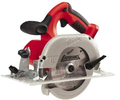 Milwaukee Tool - 28 Volt, 6-1/2" Blade, Cordless Circular Saw - 4,200 RPM, Lithium-Ion Batteries Not Included - Eagle Tool & Supply