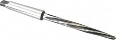 Interstate - 7/16" Reamer Diam, 7/32" Small End Diam, 2MT Morse Taper Shank, 4-3/8" Flute, Bridge Reamer - Eagle Tool & Supply