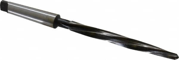 Interstate - 1/2" Reamer Diam, 5/16" Small End Diam, 2MT Morse Taper Shank, 5-1/8" Flute, Bridge Reamer - Eagle Tool & Supply