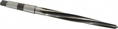 Interstate - 5/8" Reamer Diam, 25/64" Small End Diam, 2MT Morse Taper Shank, 6-1/8" Flute, Bridge Reamer - Eagle Tool & Supply