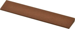 Norton - 5" Long x 1" Diam x 5/16" Thick, Aluminum Oxide Sharpening Stone - Round, Medium Grade - Eagle Tool & Supply