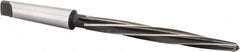 Interstate - 11/16" Reamer Diam, 13/32" Small End Diam, 3MT Morse Taper Shank, 7-1/8" Flute, Bridge Reamer - Eagle Tool & Supply