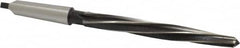 Interstate - 13/16" Reamer Diam, 35/64" Small End Diam, 3MT Morse Taper Shank, 7-3/8" Flute, Bridge Reamer - Eagle Tool & Supply