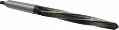 Interstate - 15/16" Reamer Diam, 43/64" Small End Diam, 3MT Morse Taper Shank, 7-3/8" Flute, Bridge Reamer - Eagle Tool & Supply