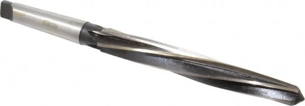 Interstate - 1" Reamer Diam, 47/64" Small End Diam, 3MT Morse Taper Shank, 7-3/8" Flute, Bridge Reamer - Eagle Tool & Supply