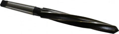 Interstate - 1-1/8" Reamer Diam, 55/64" Small End Diam, 3MT Morse Taper Shank, 7-3/8" Flute, Bridge Reamer - Eagle Tool & Supply