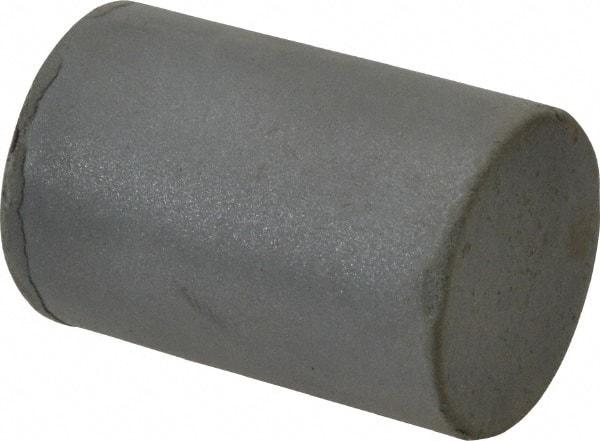 Cratex - 1" Max Diam x 1-1/2" Long, Cylinder, Rubberized Point - Very Fine Grade, Silicon Carbide, 1/4" Arbor Hole, Unmounted - Eagle Tool & Supply