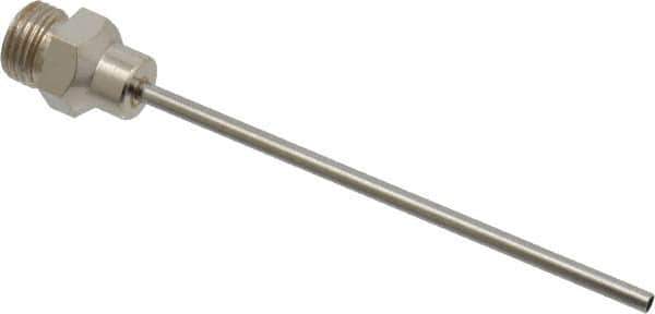 Value Collection - Blow Gun Needle Tip - 1/8 MPT, 2.47" Hose Length - Eagle Tool & Supply