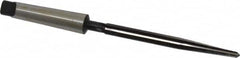 Interstate - 13/32" Reamer Diam, 7/32" Small End Diam, 2MT Morse Taper Shank, 4-3/8" Flute, Bridge Reamer - Eagle Tool & Supply