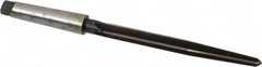 Interstate - 17/32" Reamer Diam, 11/32" Small End Diam, 2MT Morse Taper Shank, 5-1/8" Flute, Bridge Reamer - Eagle Tool & Supply
