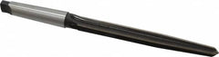 Interstate - 7/8" Reamer Diam, 39/64" Small End Diam, 3MT Morse Taper Shank, 7-3/8" Flute, Bridge Reamer - Eagle Tool & Supply