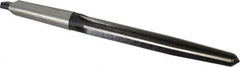 Interstate - 15/16" Reamer Diam, 43/64" Small End Diam, 3MT Morse Taper Shank, 7-3/8" Flute, Bridge Reamer - Eagle Tool & Supply