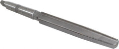 Interstate - 1-3/16" Reamer Diam, 59/64" Small End Diam, 3MT Morse Taper Shank, 7-3/8" Flute, Bridge Reamer - Eagle Tool & Supply