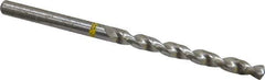 Accupro - 3/16" 130° Vanadium High Speed Steel Jobber Drill - Bright Finish, Right Hand Cut, Spiral Flute, Straight Shank, 86mm OAL, Split Point - Eagle Tool & Supply