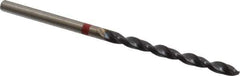 Accupro - #33 135° Cobalt Jobber Drill - TiAlN Finish, Right Hand Cut, Spiral Flute, Straight Shank, 61mm OAL, UX Point - Eagle Tool & Supply