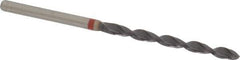Accupro - #29 135° Cobalt Jobber Drill - TiAlN Finish, Right Hand Cut, Spiral Flute, Straight Shank, 70mm OAL, UX Point - Eagle Tool & Supply