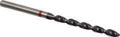 Accupro - 5/32" 135° Cobalt Jobber Drill - TiAlN Finish, Right Hand Cut, Spiral Flute, Straight Shank, 75mm OAL, UX Point - Eagle Tool & Supply