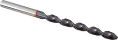 Accupro - 17/64" 135° Cobalt Jobber Drill - TiAlN Finish, Right Hand Cut, Spiral Flute, Straight Shank, 109mm OAL, UX Point - Eagle Tool & Supply