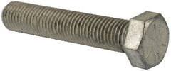 Made in USA - 7/8-9 UNC, 4-1/2" Length Under Head Hex Head Cap Screw - Eagle Tool & Supply