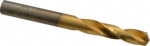 Hertel - 15/64" 135° Spiral Flute High Speed Steel Screw Machine Drill Bit - Eagle Tool & Supply
