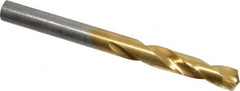 Hertel - #9 135° Spiral Flute High Speed Steel Screw Machine Drill Bit - Eagle Tool & Supply