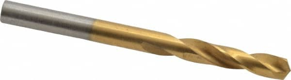 Hertel - #16 135° Spiral Flute High Speed Steel Screw Machine Drill Bit - Eagle Tool & Supply