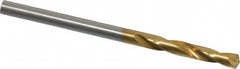 Hertel - #32 135° Spiral Flute High Speed Steel Screw Machine Drill Bit - Eagle Tool & Supply