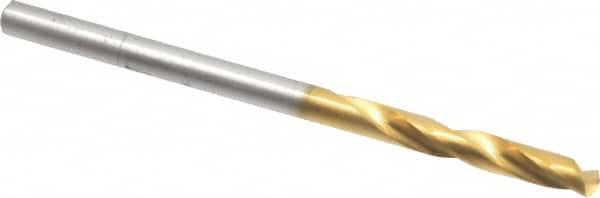 Hertel - #35 135° Spiral Flute High Speed Steel Screw Machine Drill Bit - Eagle Tool & Supply