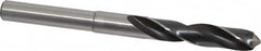 Hertel - 35/64" Drill, 118° Point, High Speed Steel Silver Deming & Reduced Shank Drill Bit - Eagle Tool & Supply