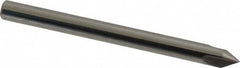 Hertel - 1/8" Head Diam, 1/8" Shank Diam, 3 Flute 60° Solid Carbide Countersink - Eagle Tool & Supply