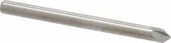 Hertel - 1/8" Head Diam, 1/8" Shank Diam, 3 Flute 82° Solid Carbide Countersink - Eagle Tool & Supply