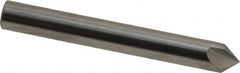 Hertel - 1/4" Head Diam, 1/4" Shank Diam, 3 Flute 82° Solid Carbide Countersink - Eagle Tool & Supply