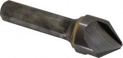 Hertel - 7/8" Head Diam, 1/2" Shank Diam, 3 Flute 90° Solid Carbide Countersink - Eagle Tool & Supply