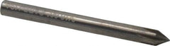 Hertel - 3/16" Head Diam, 3/16" Shank Diam, 6 Flute 60° Solid Carbide Countersink - Bright Finish, 1-1/2" OAL, Single End, Straight Shank, Right Hand Cut - Eagle Tool & Supply