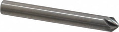 Hertel - 3/16" Head Diam, 3/16" Shank Diam, 6 Flute 90° Solid Carbide Countersink - Eagle Tool & Supply
