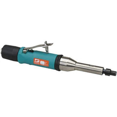 Dynabrade - 1/4" Collet, Straight Handle, Air Straight Die Grinder - 20,000 RPM, Rear Exhaust, 31 CFM, 0.5 hp, 90 psi, 1/4 NPT Inlet - Eagle Tool & Supply