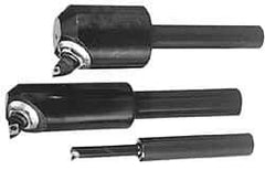 Circle Cutting Tool - 1-1/4" Shank Diam, Indexable Boring Bar - 4-1/2" Max Bore Depth - Eagle Tool & Supply