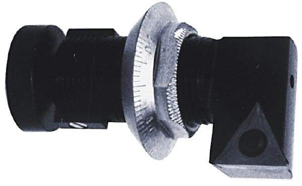 Circle Cutting Tool - Series Cartridges for Angular/Straight Mount Bars, Right Hand Cut, 1.81" Min Bore Diam, Boring Cartridge - Insert Style TCMT 21.51 - Eagle Tool & Supply