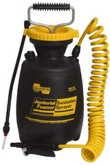 Chapin - 1 Gal Garden Hand Sprayer - Polyethylene Tank, Coiled Hose - Eagle Tool & Supply