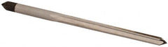Interstate - #2/0 Pin, 0.1462" Diam, 0.1137" Small End, 5/32" Diam Straight Shank, 1-9/16" Flute, Taper Pin Reamer - Eagle Tool & Supply