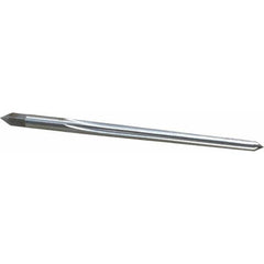 Interstate - #0 Pin, 0.1638" Diam, 0.1287" Small End, 11/64" Diam Straight Shank, 1-11/16" Flute, Taper Pin Reamer - Eagle Tool & Supply