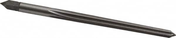 Interstate - #2 Pin, 0.2006" Diam, 0.1605" Small End, 13/64" Diam Straight Shank, 1-15/16" Flute, Taper Pin Reamer - Eagle Tool & Supply